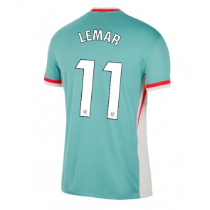 Atletico Madrid Thomas Lemar #11 Replika Udebanetrøje 2024-25 Kortærmet